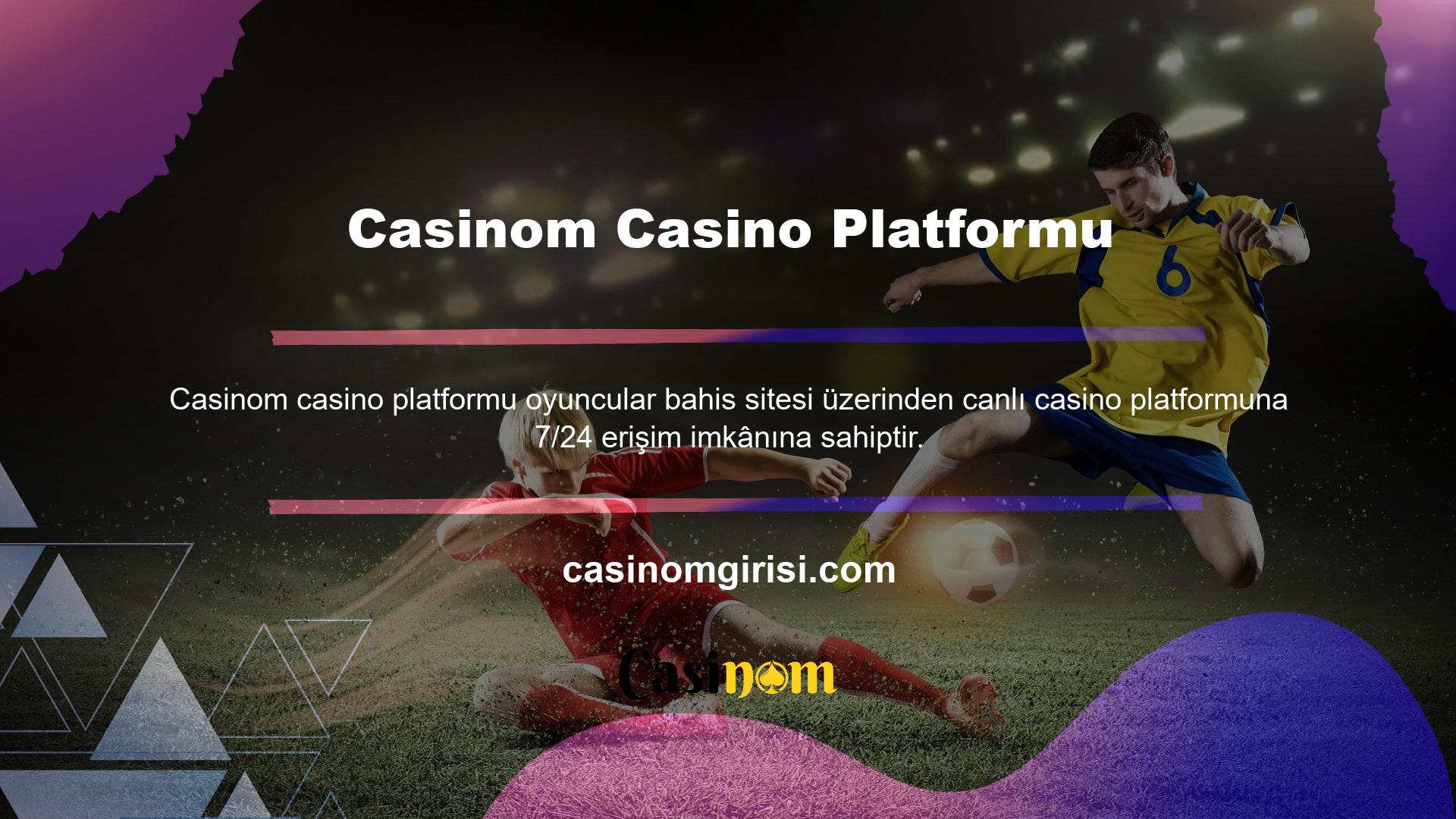 Bahisçiler canlı casino hakkında genel bilgileri ana sayfa veya hesap yöneticisi aracılığıyla edinebilirler