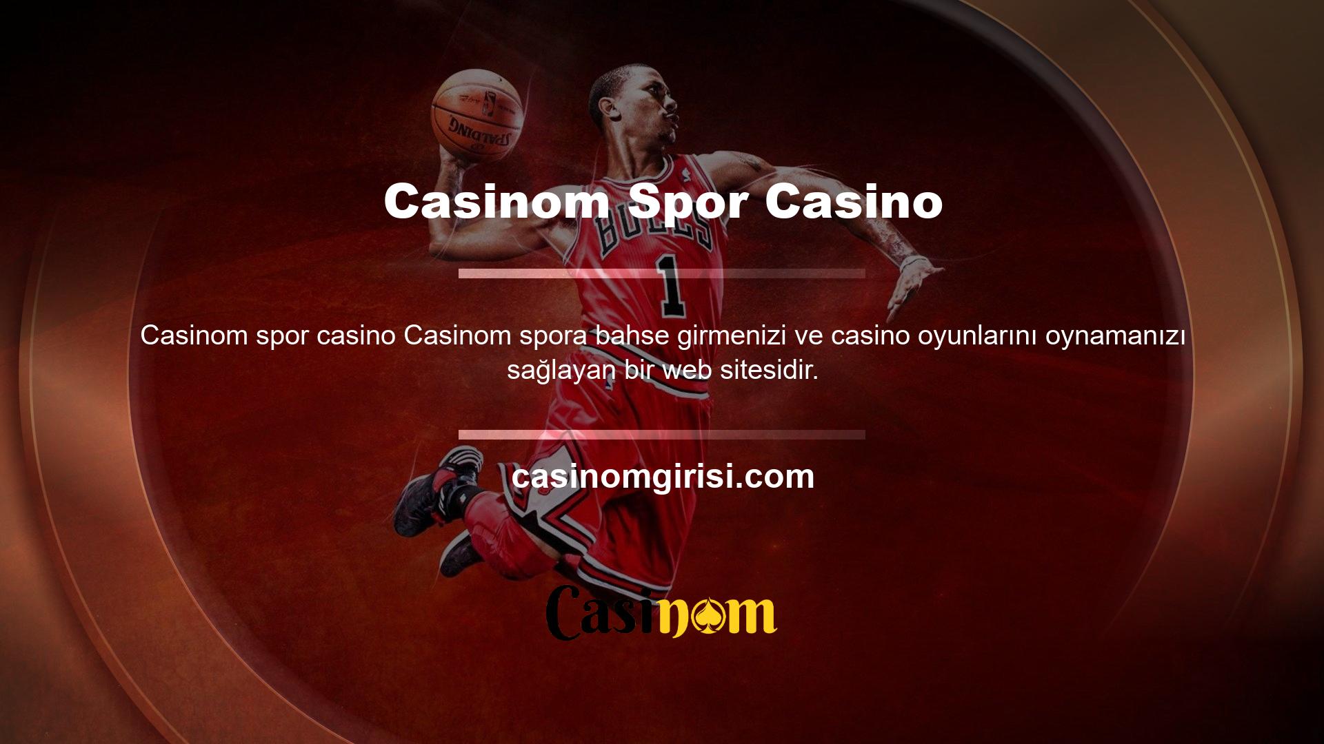 Para kazanmak için Casinom kullanabilirsiniz
